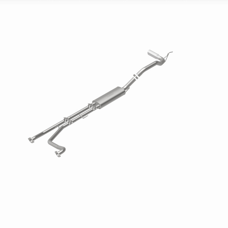 MagnaFlow CatBack 07-15 Nissan Titan V8 LGAS/LFLEX Single MF Polished Stainless Exhaust - 19421
