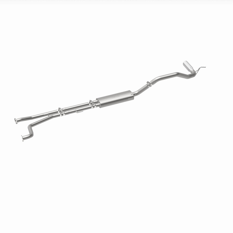MagnaFlow CatBack 07-15 Nissan Titan V8 LGAS/LFLEX Single MF Polished Stainless Exhaust - 19421