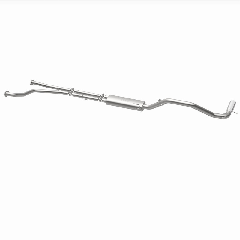 MagnaFlow CatBack 07-15 Nissan Titan V8 LGAS/LFLEX Single MF Polished Stainless Exhaust - 19421