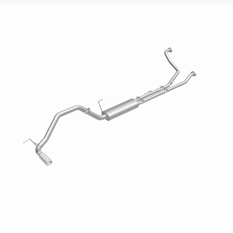 MagnaFlow CatBack 07-15 Nissan Titan V8 LGAS/LFLEX Single MF Polished Stainless Exhaust - 19421