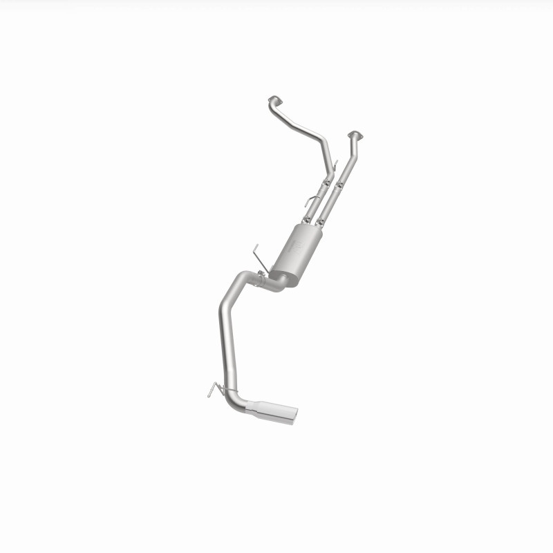 MagnaFlow CatBack 07-15 Nissan Titan V8 LGAS/LFLEX Single MF Polished Stainless Exhaust - 19421