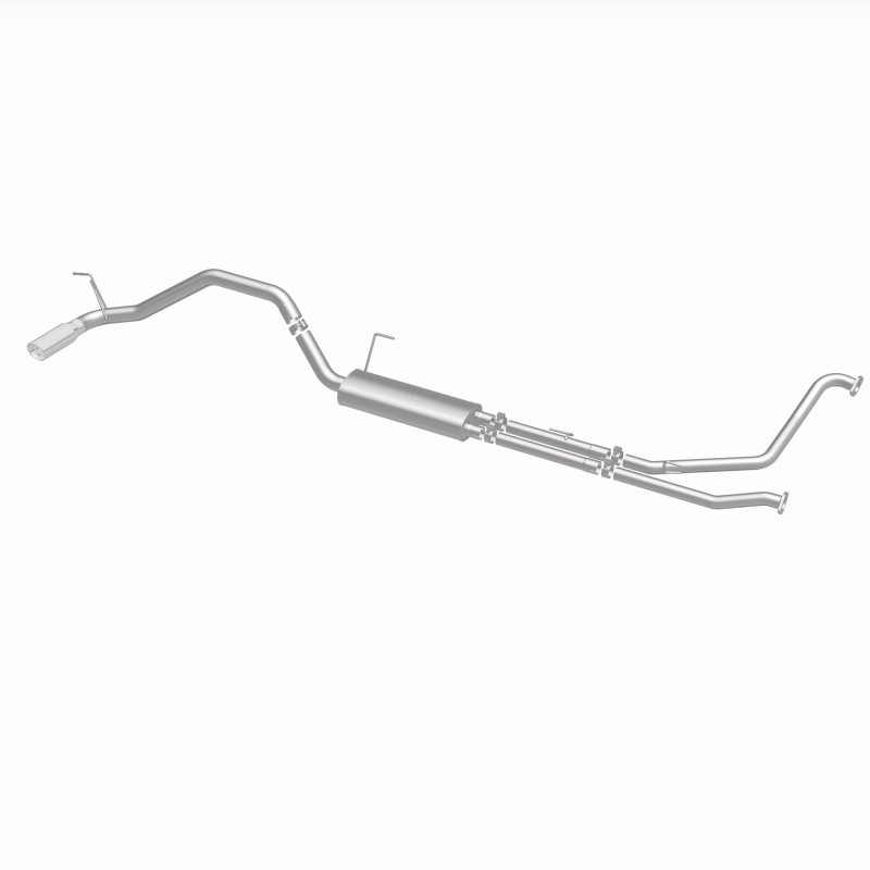 MagnaFlow CatBack 07-15 Nissan Titan V8 LGAS/LFLEX Single MF Polished Stainless Exhaust - 19421