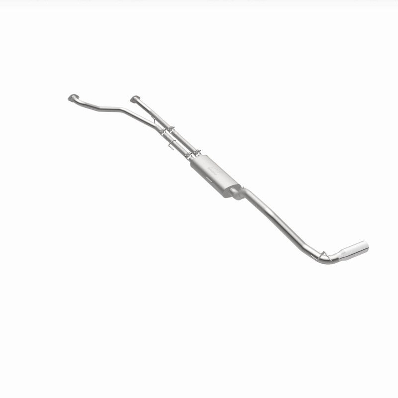 MagnaFlow CatBack 07-15 Nissan Titan V8 LGAS/LFLEX Single MF Polished Stainless Exhaust - 19421