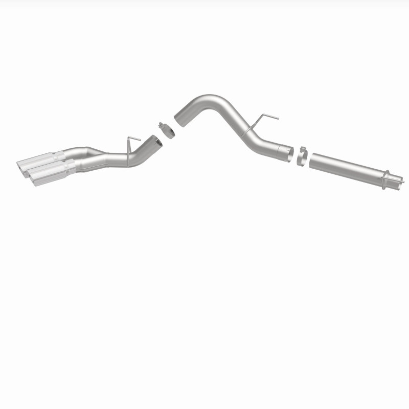 MagnaFlow CatBack 2018 Ford F-150 V6-3.0L Dual Exit Polished Stainless Exhaust - MF Series - 19422