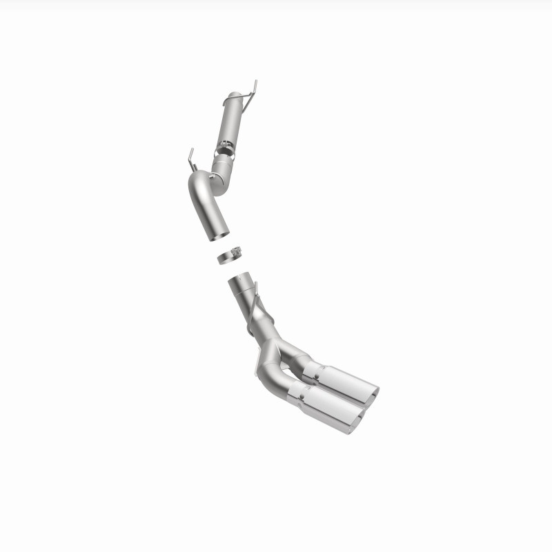 MagnaFlow CatBack 2018 Ford F-150 V6-3.0L Dual Exit Polished Stainless Exhaust - MF Series - 19422