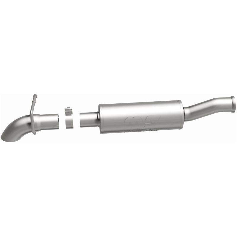 MagnaFlow 18-19 Jeep Wrangler 3.6L 2.5in Turndown Exit Stainless Steel Cat-Back Exhaust - 19431