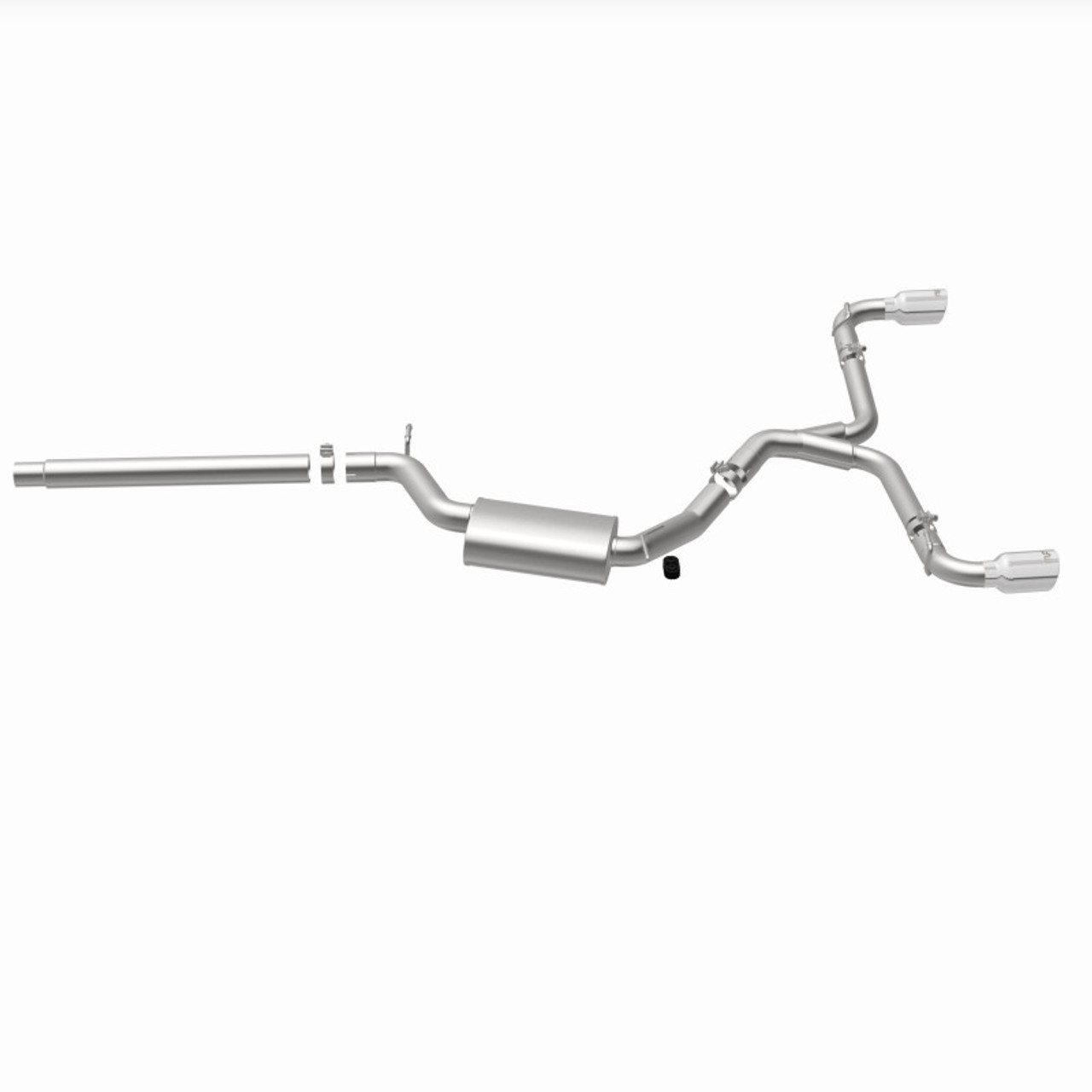MagnaFlow 18-19 VW GTI 2.0L 409 SS Polished 3in Touring Series Cat-Back Exhaust - 19435