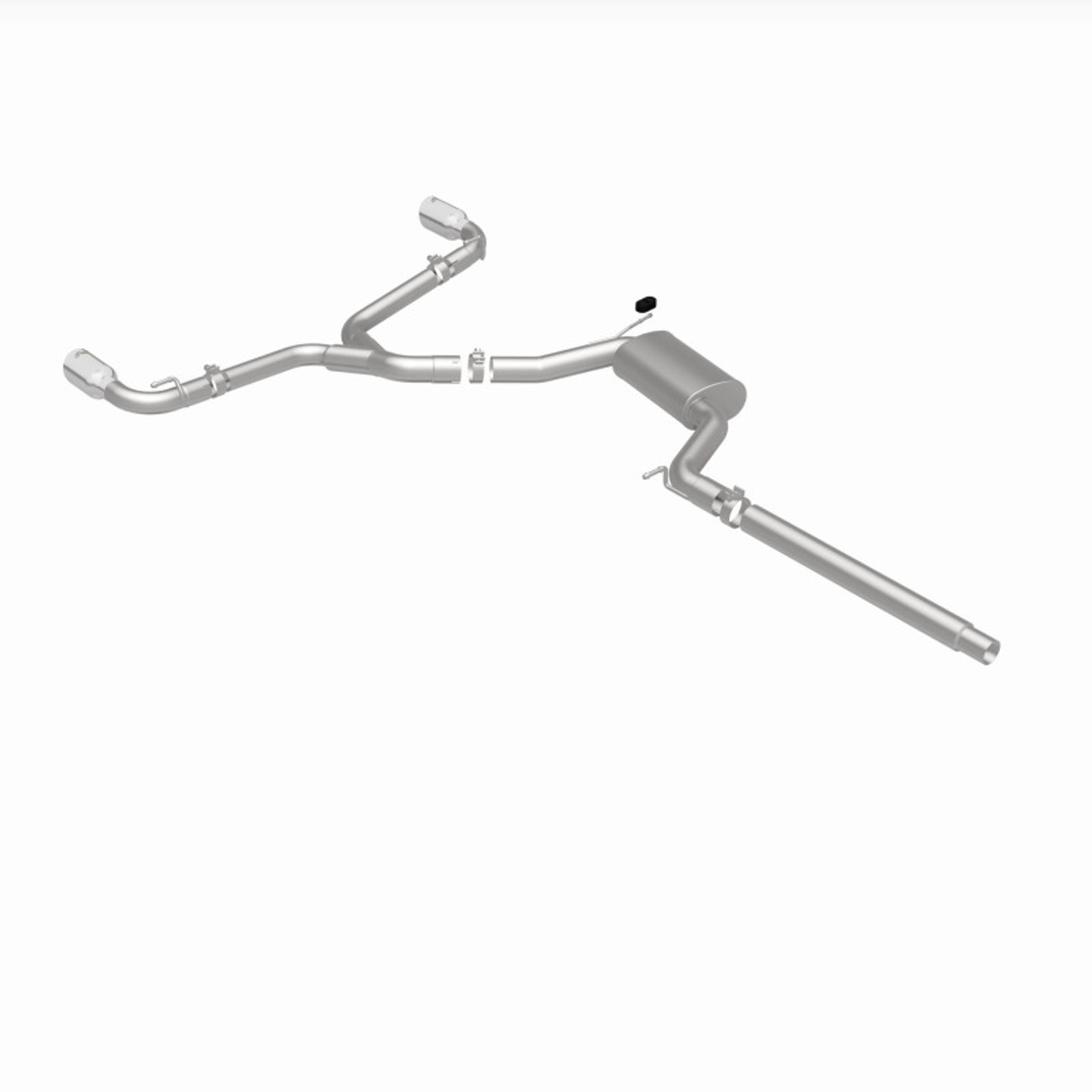 MagnaFlow 18-19 VW GTI 2.0L 409 SS Polished 3in Touring Series Cat-Back Exhaust - 19435