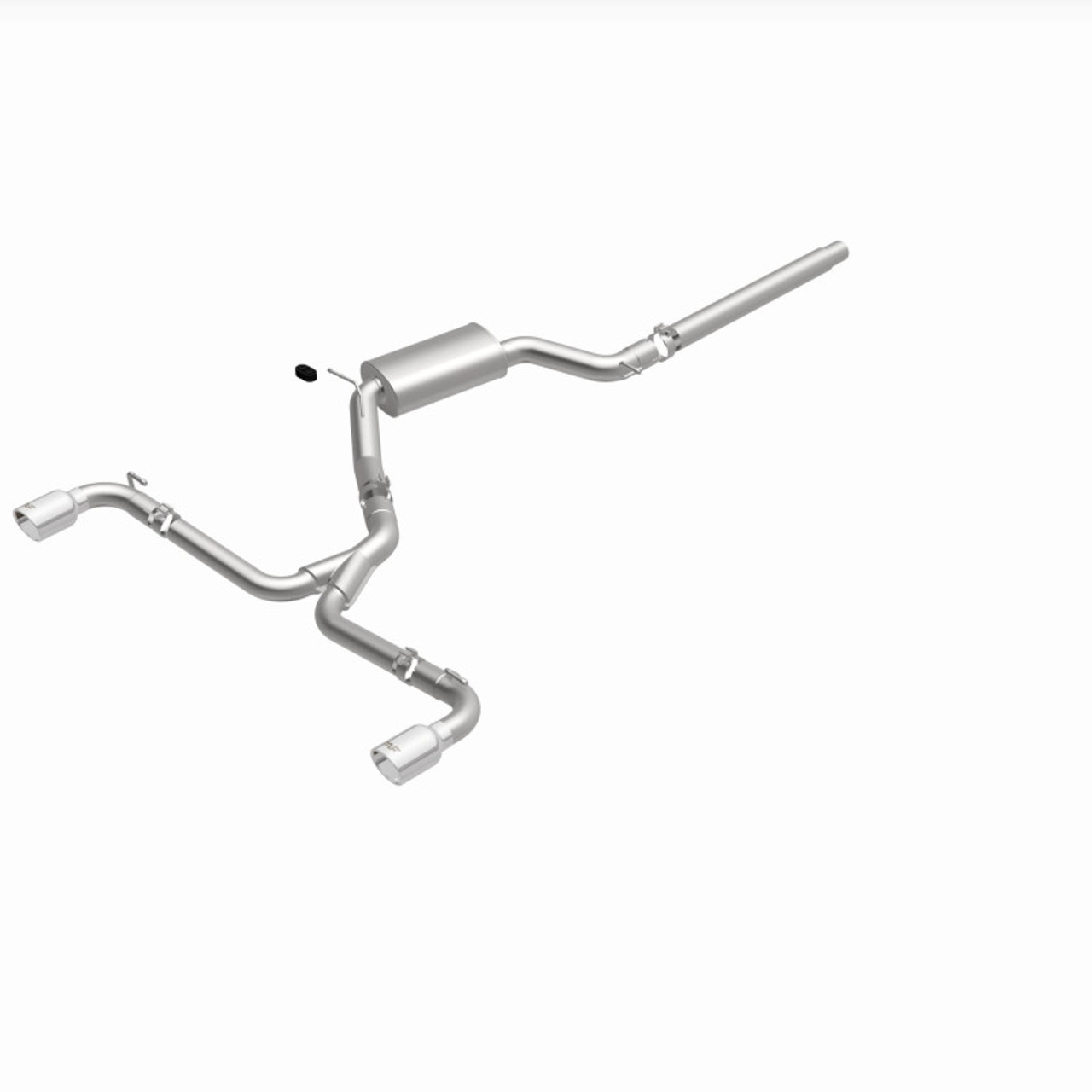 MagnaFlow 18-19 VW GTI 2.0L 409 SS Polished 3in Touring Series Cat-Back Exhaust - 19435