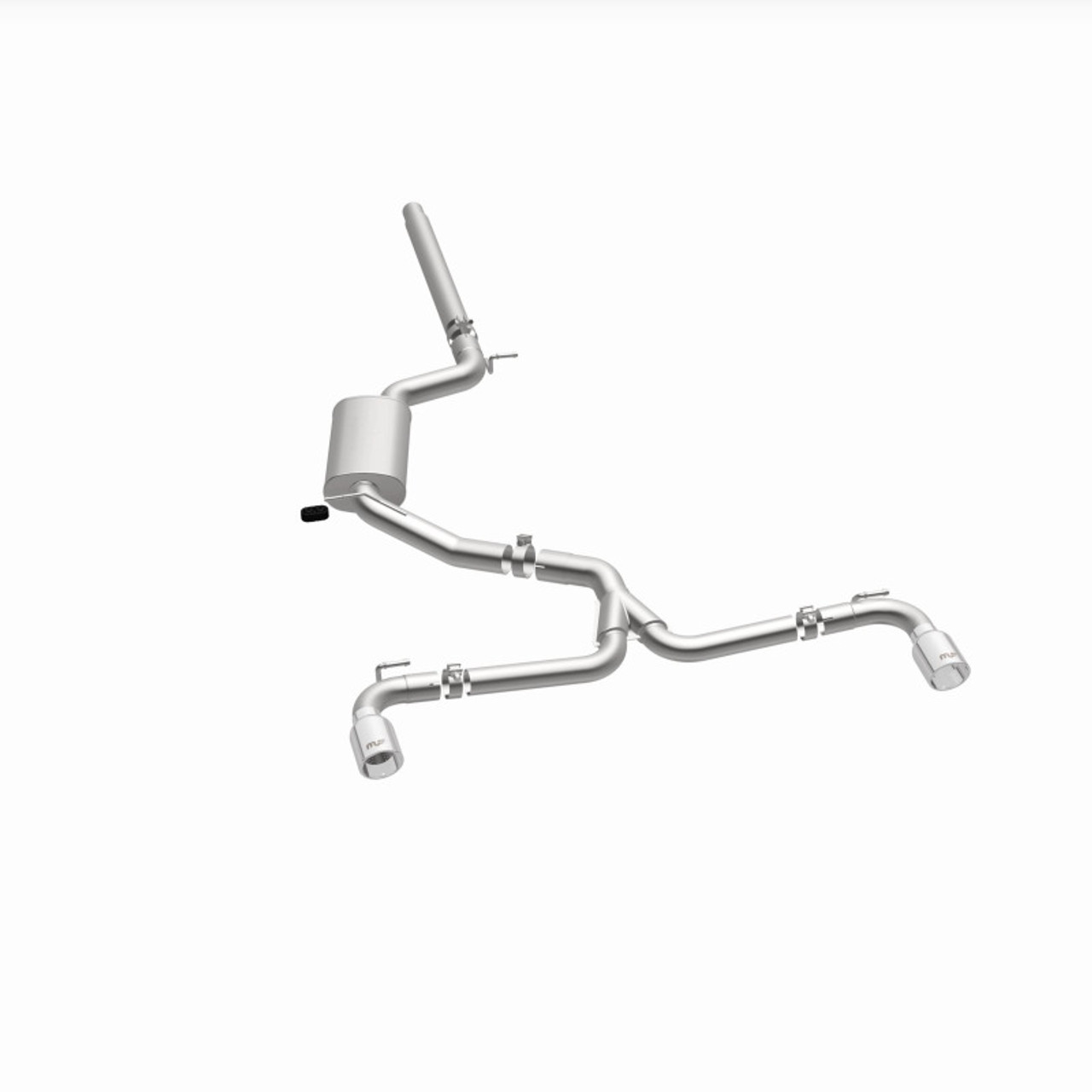 MagnaFlow 18-19 VW GTI 2.0L 409 SS Polished 3in Touring Series Cat-Back Exhaust - 19435