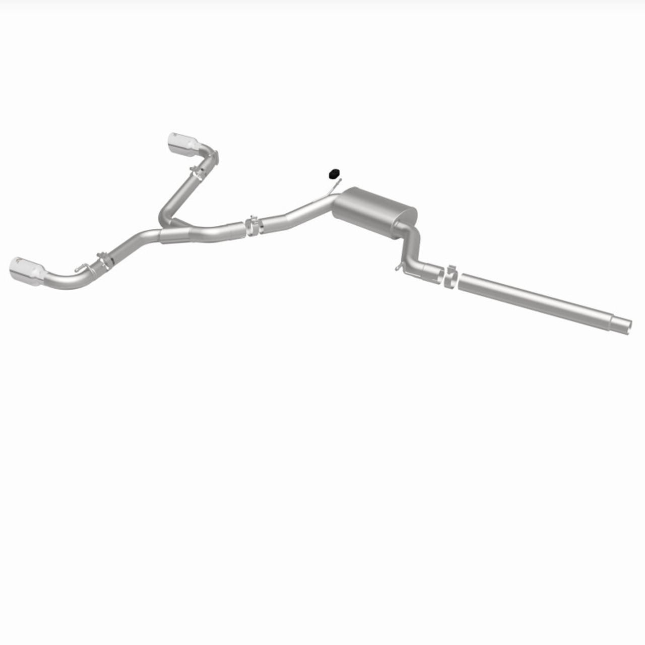 MagnaFlow 18-19 VW GTI 2.0L 409 SS Polished 3in Touring Series Cat-Back Exhaust - 19435