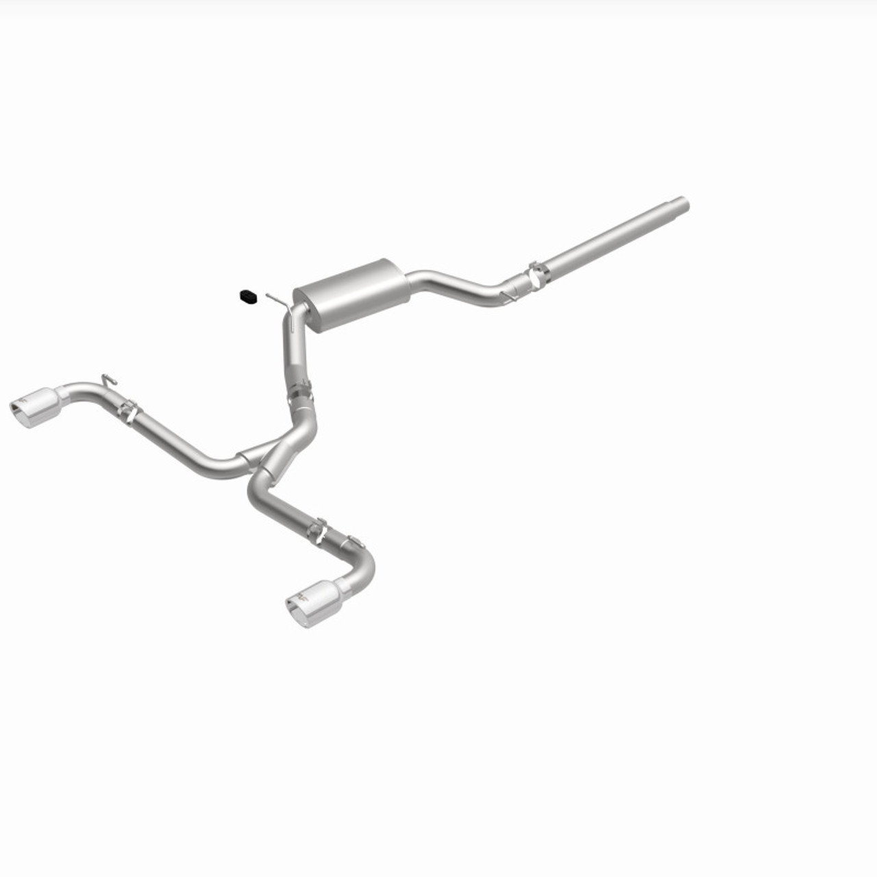 MagnaFlow 18-19 VW GTI 2.0L 409 SS Polished 3in Touring Series Cat-Back Exhaust - 19435