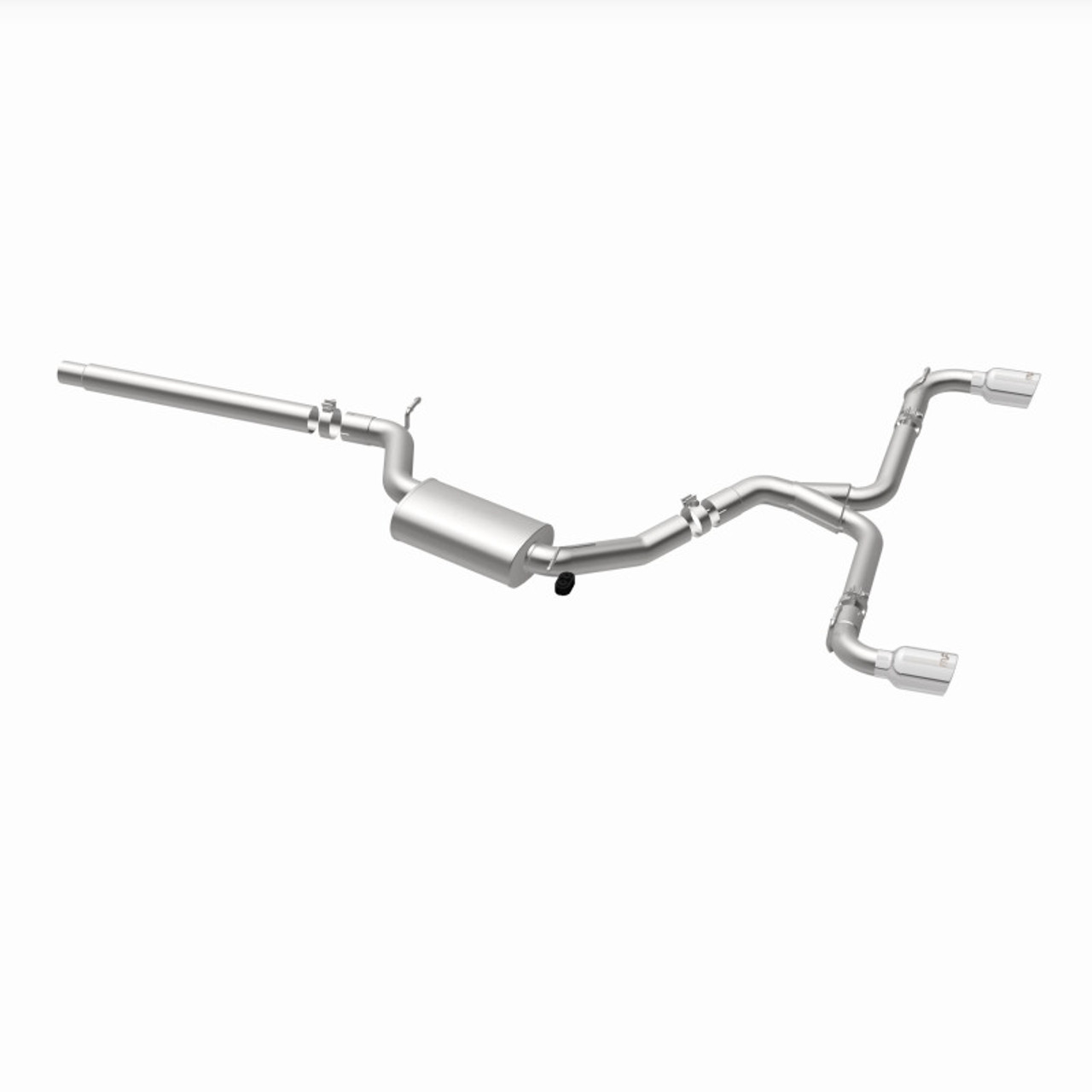 MagnaFlow 18-19 VW GTI 2.0L 409 SS Polished 3in Touring Series Cat-Back Exhaust - 19435