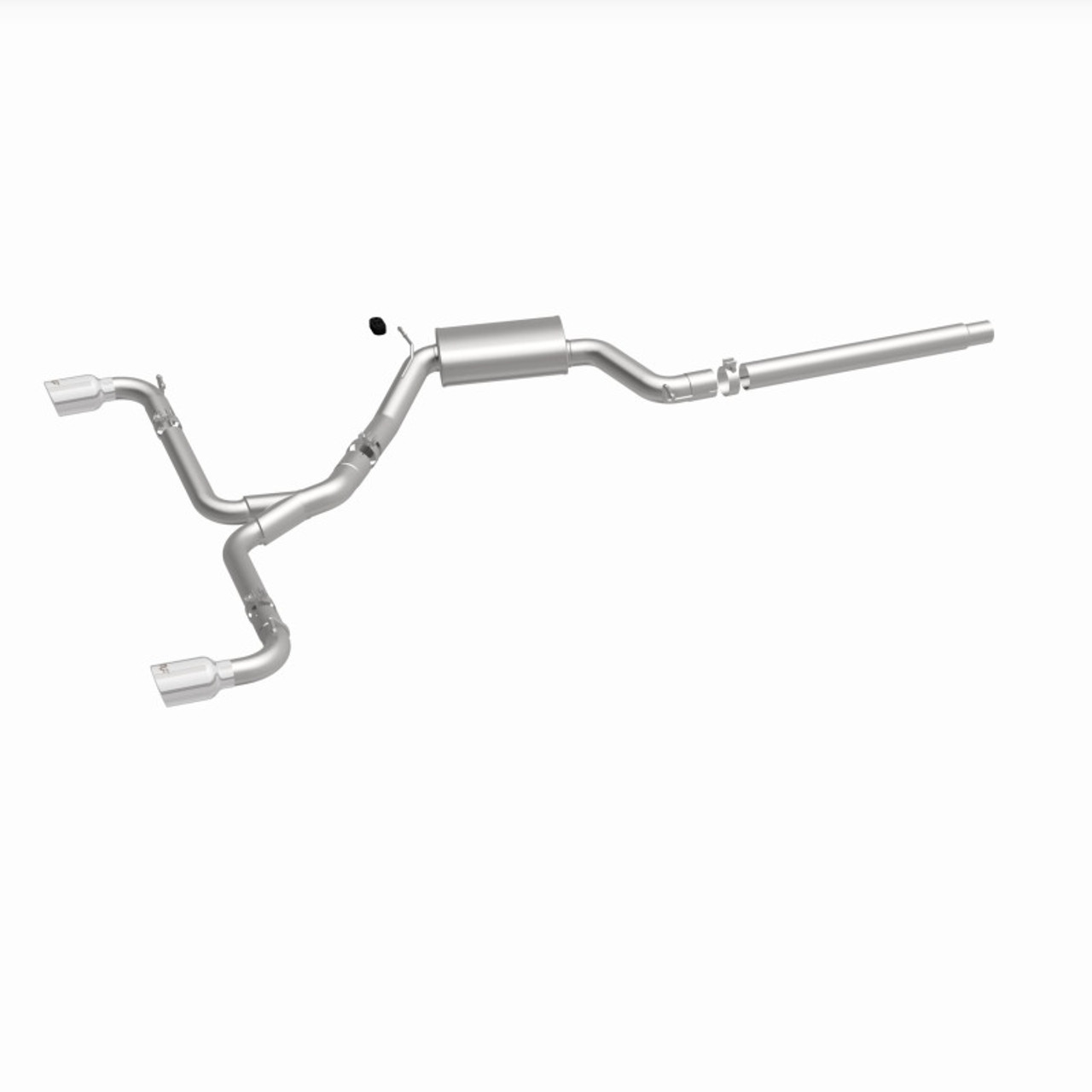 MagnaFlow 18-19 VW GTI 2.0L 409 SS Polished 3in Touring Series Cat-Back Exhaust - 19435