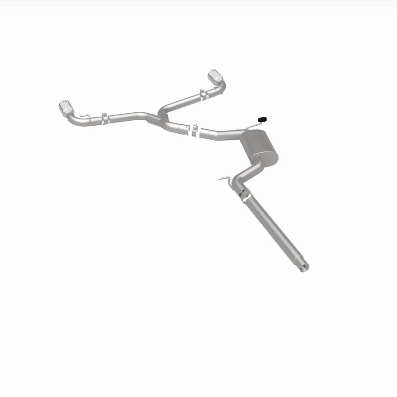 MagnaFlow 18-19 VW GTI 2.0L 409 SS Polished 3in Touring Series Cat-Back Exhaust - 19435