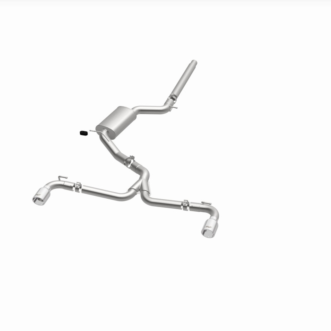 MagnaFlow 18-19 VW GTI 2.0L 409 SS Polished 3in Touring Series Cat-Back Exhaust - 19435