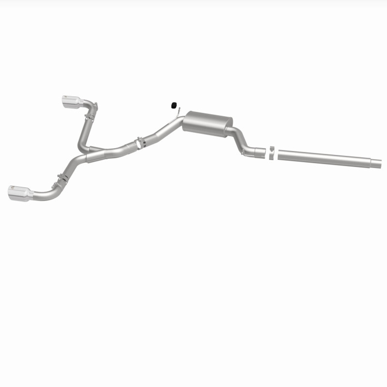 MagnaFlow 18-19 VW GTI 2.0L 409 SS Polished 3in Touring Series Cat-Back Exhaust - 19435