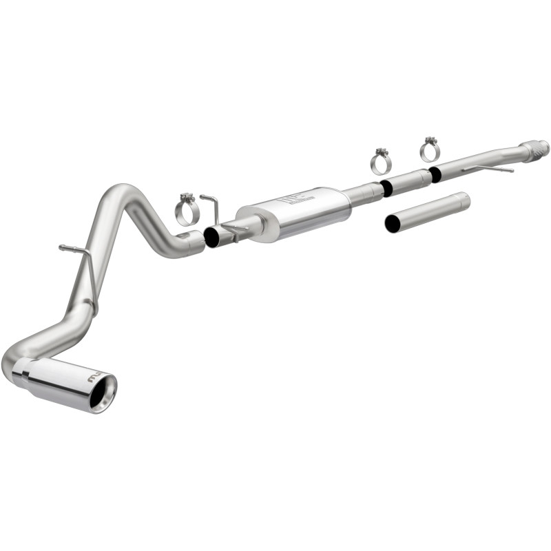 MagnaFlow 2019 Chevy Silverado 1500 V8 5.3L / V6 4.3L Street Series Cat-Back Exhaust w/ Polished Tip - 19469