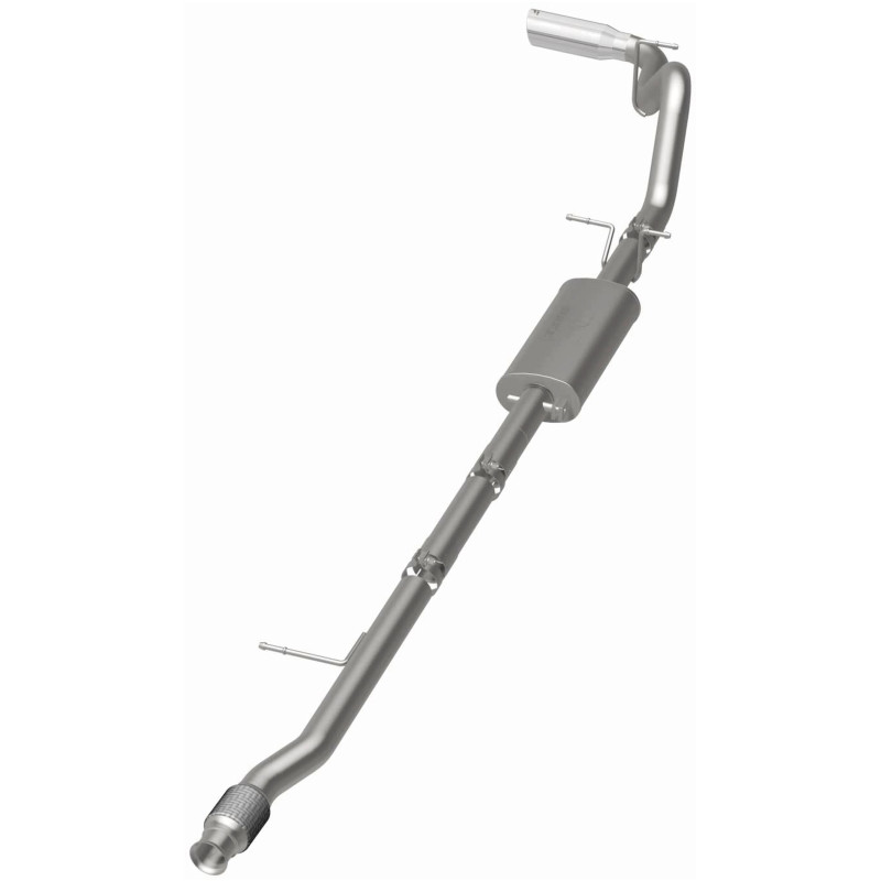 MagnaFlow 2019 Chevy Silverado 1500 V8 5.3L / V6 4.3L Street Series Cat-Back Exhaust w/ Polished Tip - 19469