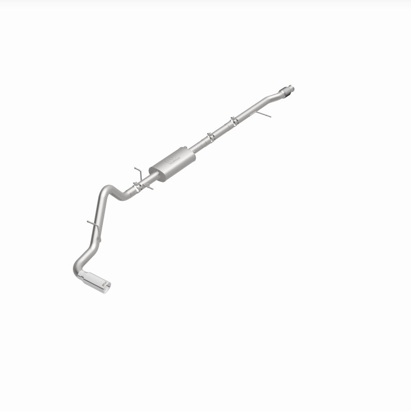 MagnaFlow 2019 Chevy Silverado 1500 V8 5.3L / V6 4.3L Street Series Cat-Back Exhaust w/ Polished Tip - 19469