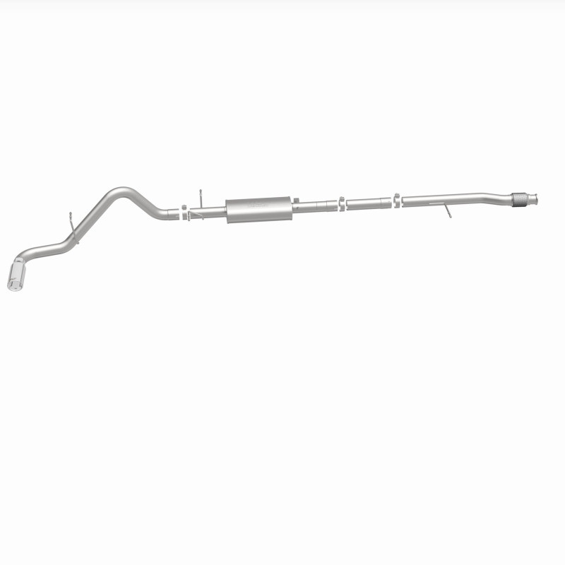 MagnaFlow 2019 Chevy Silverado 1500 V8 5.3L / V6 4.3L Street Series Cat-Back Exhaust w/ Polished Tip - 19469
