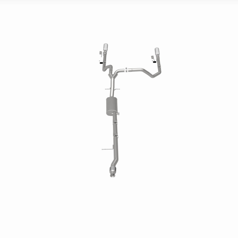 MagnaFlow 2019 Chevy Silverado 1500 V8 5.3L/V6 4.3 Street Series Dual Exit Exhaust w/ Polished Tips - 19471