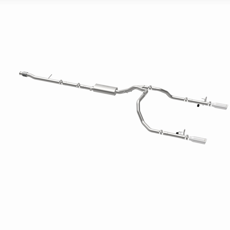 MagnaFlow 2019 Chevy Silverado 1500 V8 5.3L/V6 4.3 Street Series Dual Exit Exhaust w/ Polished Tips - 19471