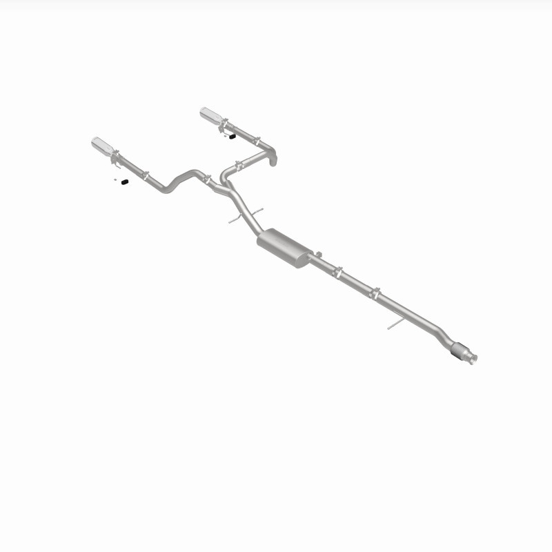 MagnaFlow 2019 Chevy Silverado 1500 V8 5.3L/V6 4.3 Street Series Dual Exit Exhaust w/ Polished Tips - 19471