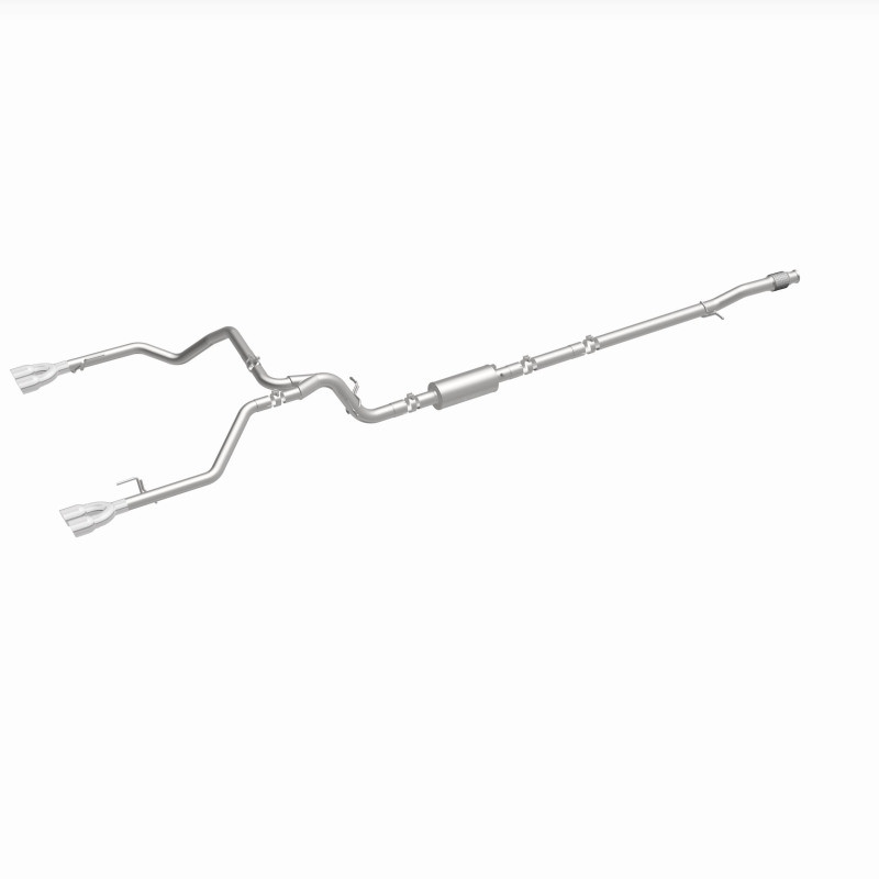 MagnaFlow 2019 Chevy Silverado 1500 V8 5.3L Street Series Quad Split Rear Exhaust w/ Polished Tips - 19477