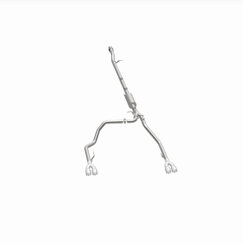 MagnaFlow 2019 Chevy Silverado 1500 V8 5.3L Street Series Quad Split Rear Exhaust w/ Polished Tips - 19477