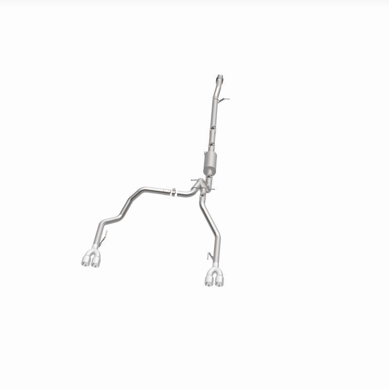 MagnaFlow 2019 Chevy Silverado 1500 V8 5.3L Street Series Quad Split Rear Exhaust w/ Polished Tips - 19477