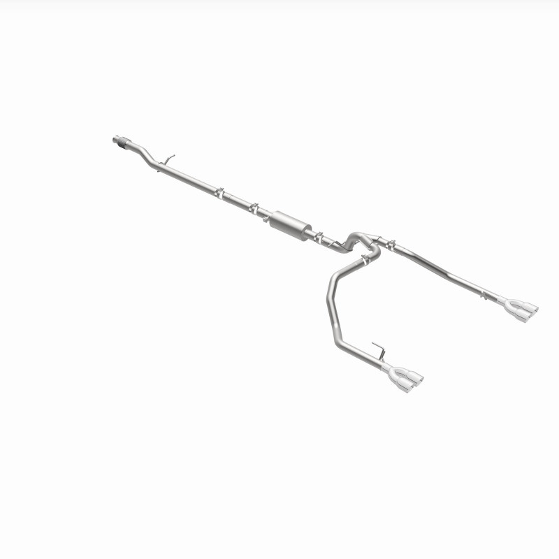 MagnaFlow 2019 Chevy Silverado 1500 V8 5.3L Street Series Quad Split Rear Exhaust w/ Polished Tips - 19477