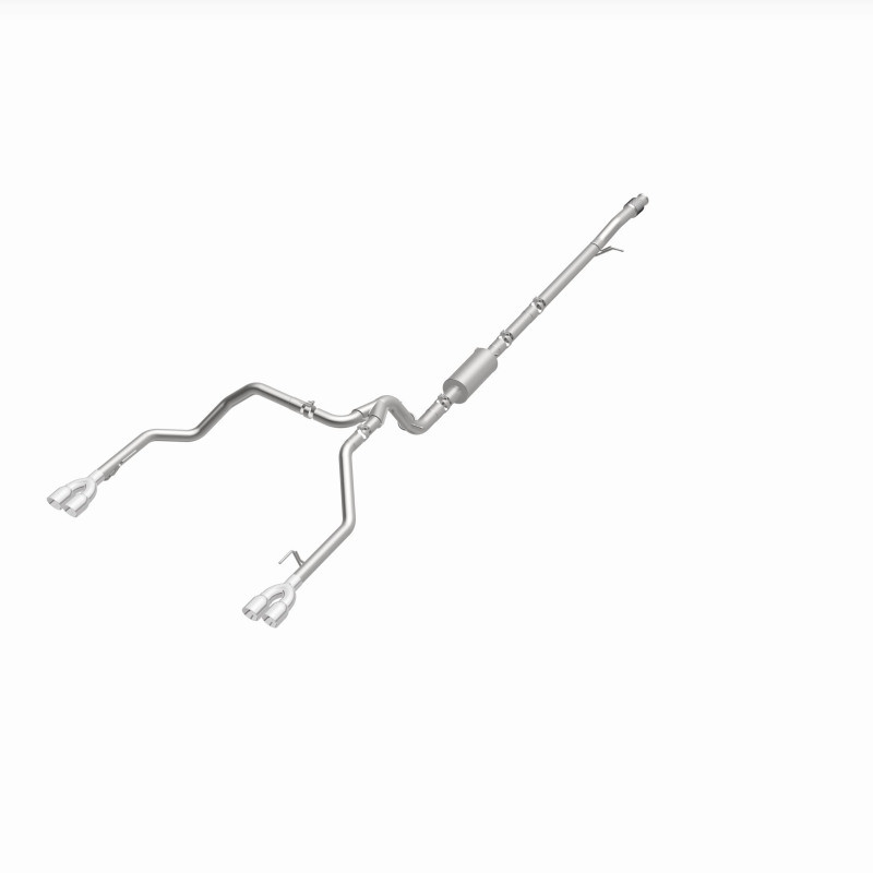 MagnaFlow 2019 Chevy Silverado 1500 V8 5.3L Street Series Quad Split Rear Exhaust w/ Polished Tips - 19477