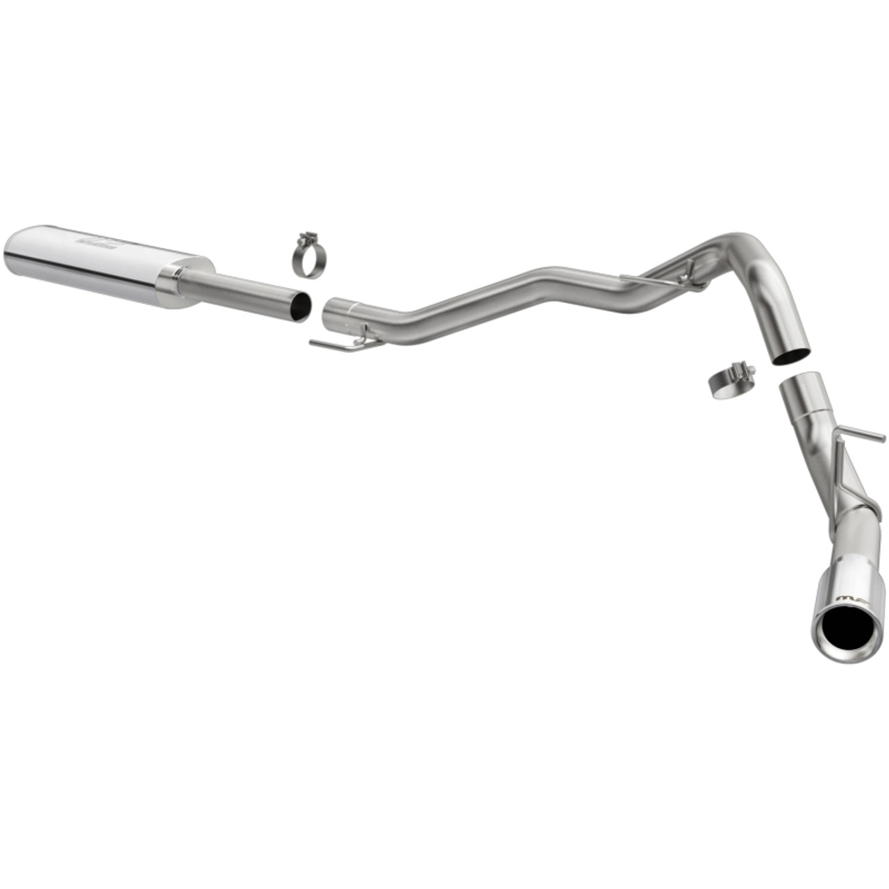 MagnaFlow 2020 Jeep Gladiator 3in Street Series Side Rear Exit Cat-Back Exhaust w/Polished Tips - 19483