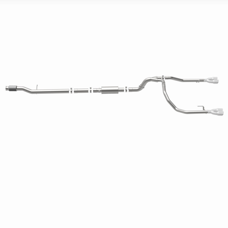 MagnaFlow 2019 Chevrolet Silverado 1500 Quad Exit Polished Stainless Cat-Back Exhaust - 19489