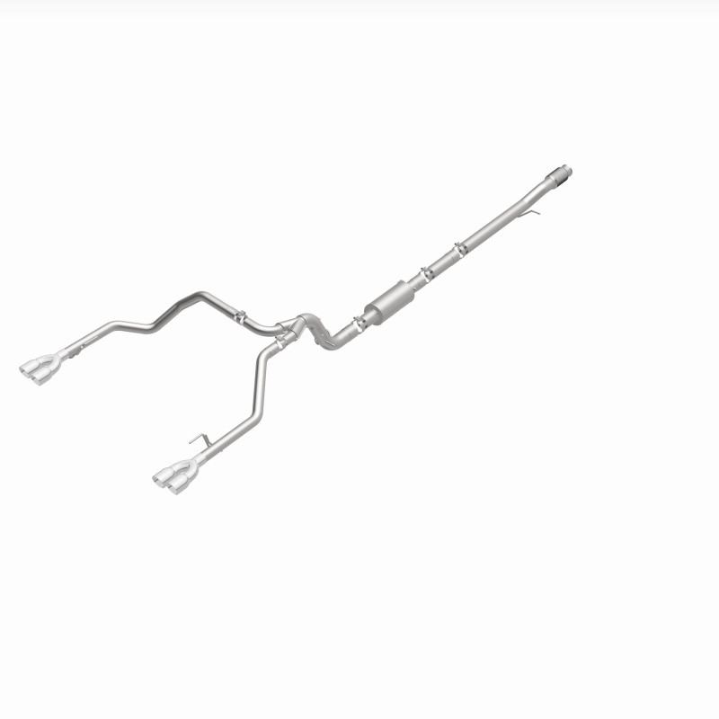 MagnaFlow 2019 Chevrolet Silverado 1500 Quad Exit Polished Stainless Cat-Back Exhaust - 19489