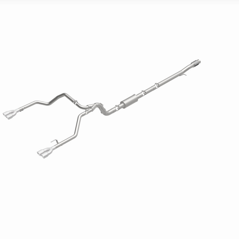 MagnaFlow 2019 Chevrolet Silverado 1500 Quad Exit Polished Stainless Cat-Back Exhaust - 19489
