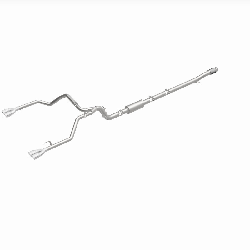 MagnaFlow 2019 Chevrolet Silverado 1500 Quad Exit Polished Stainless Cat-Back Exhaust - 19489