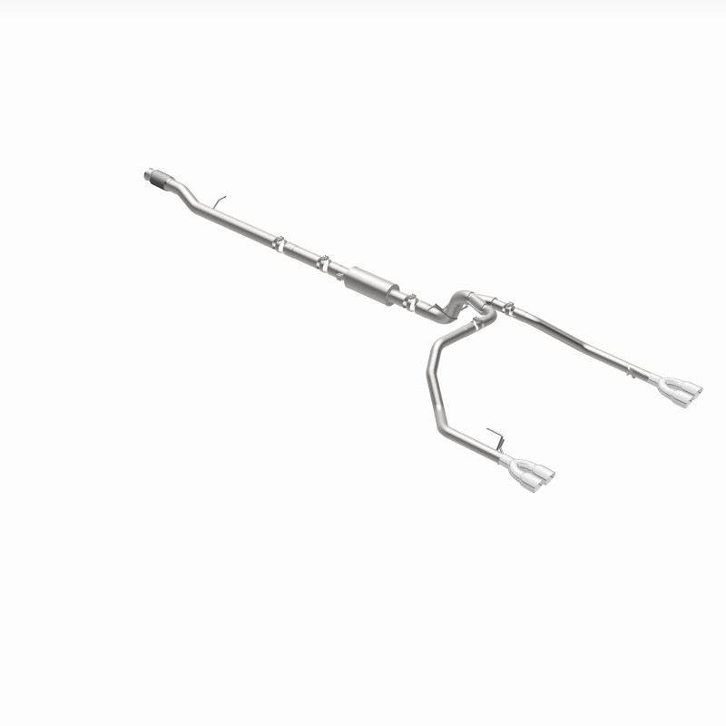 MagnaFlow 2019 Chevrolet Silverado 1500 Quad Exit Polished Stainless Cat-Back Exhaust - 19489