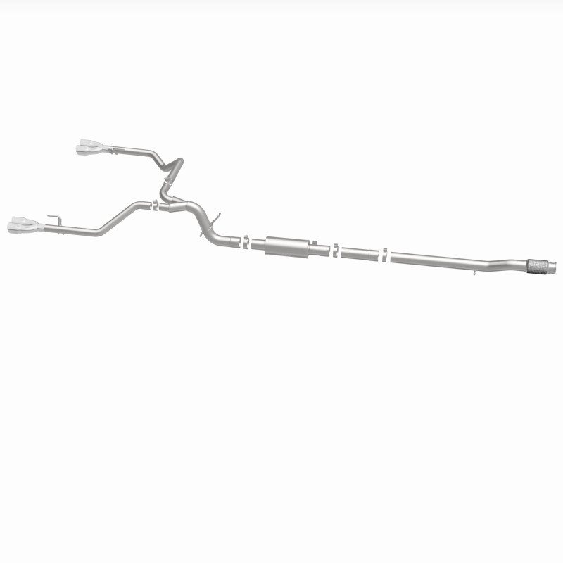 MagnaFlow 2019 Chevrolet Silverado 1500 Quad Exit Polished Stainless Cat-Back Exhaust - 19489