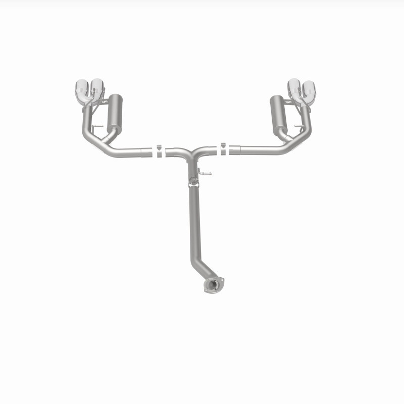 MagnaFlow 18-19 Toyota Camry XSE 2.5L (FWD) Street Series Cat-Back Exhaust w/4in Polished Quad Tips - 19494