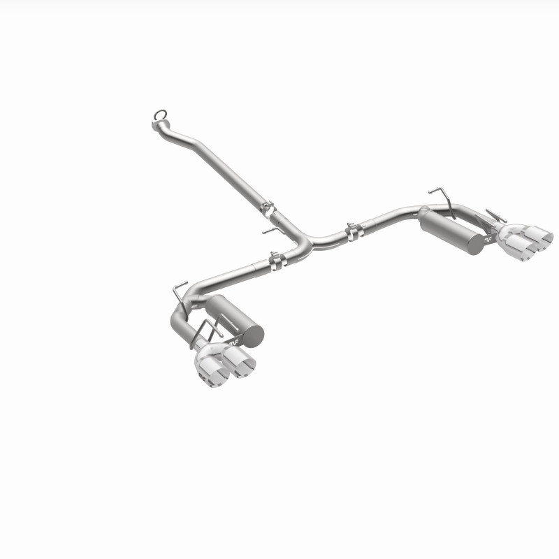 MagnaFlow 18-19 Toyota Camry XSE 2.5L (FWD) Street Series Cat-Back Exhaust w/4in Polished Quad Tips - 19494