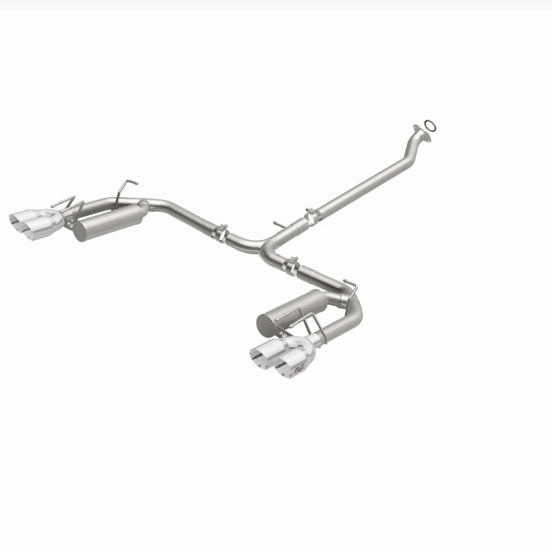 MagnaFlow 18-19 Toyota Camry XSE 2.5L (FWD) Street Series Cat-Back Exhaust w/4in Polished Quad Tips - 19494