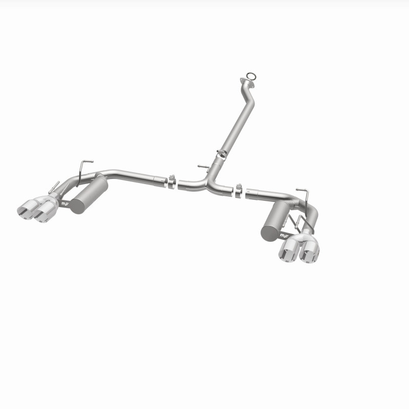 MagnaFlow 18-19 Toyota Camry XSE 2.5L (FWD) Street Series Cat-Back Exhaust w/4in Polished Quad Tips - 19494