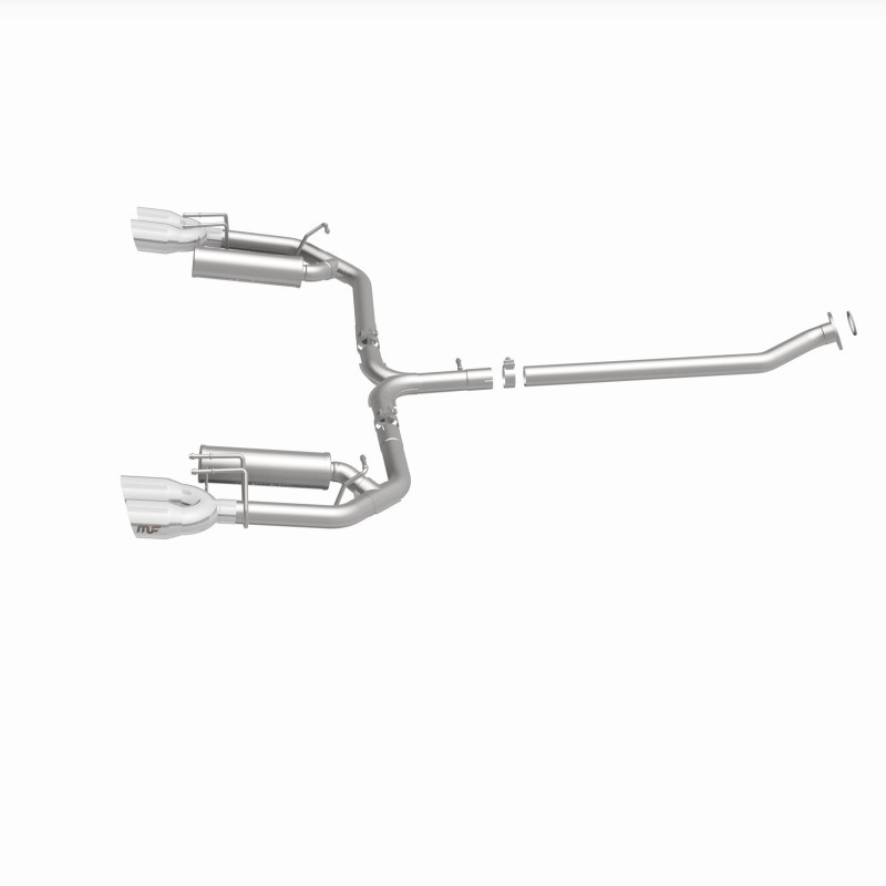 MagnaFlow 18-19 Toyota Camry XSE 2.5L (FWD) Street Series Cat-Back Exhaust w/4in Polished Quad Tips - 19494