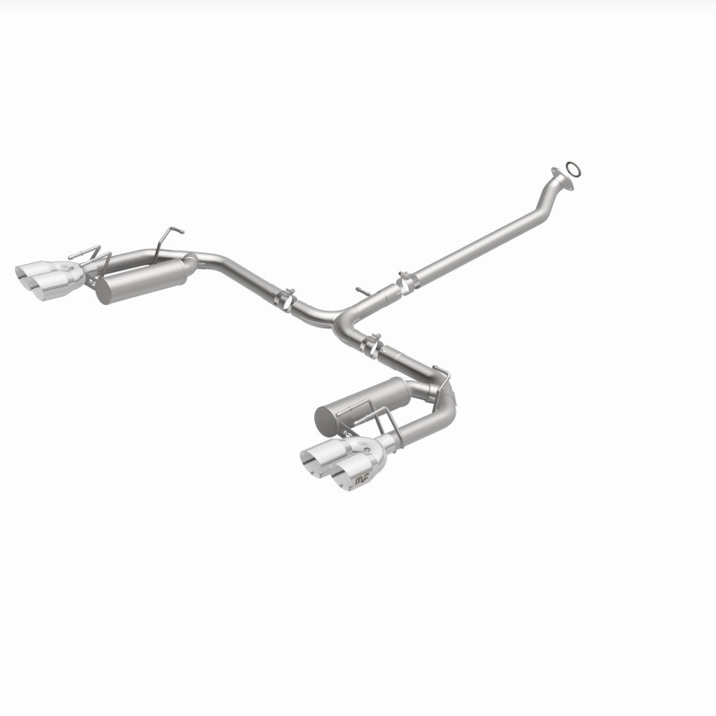 MagnaFlow 18-19 Toyota Camry XSE 2.5L (FWD) Street Series Cat-Back Exhaust w/4in Polished Quad Tips - 19494