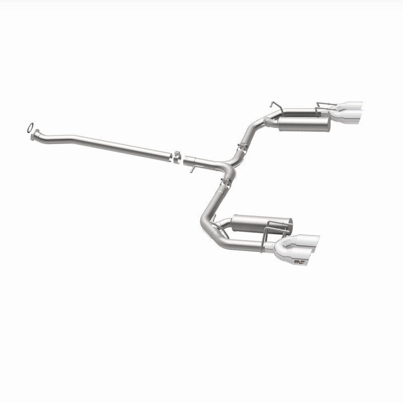 MagnaFlow 18-19 Toyota Camry XSE 2.5L (FWD) Street Series Cat-Back Exhaust w/4in Polished Quad Tips - 19494
