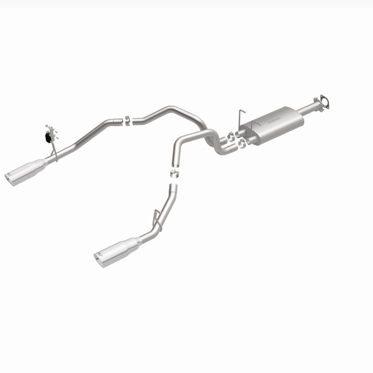 MagnaFlow 2019 Ram 1500 Street Series Cat-Back Exhaust Dual Rear Exit w/Polished Tips - 19498