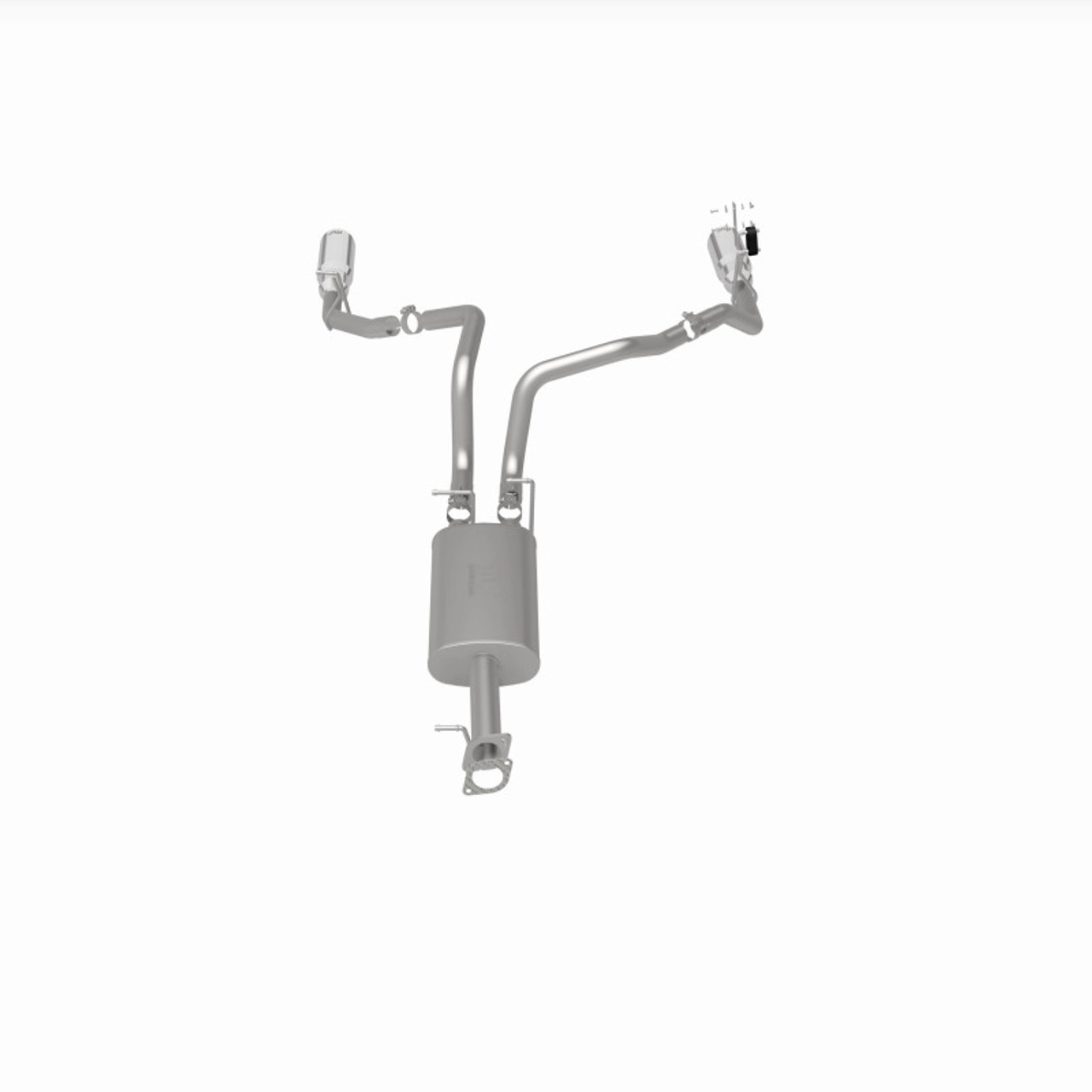 MagnaFlow 2019 Ram 1500 Street Series Cat-Back Exhaust Dual Rear Exit w/Polished Tips - 19498