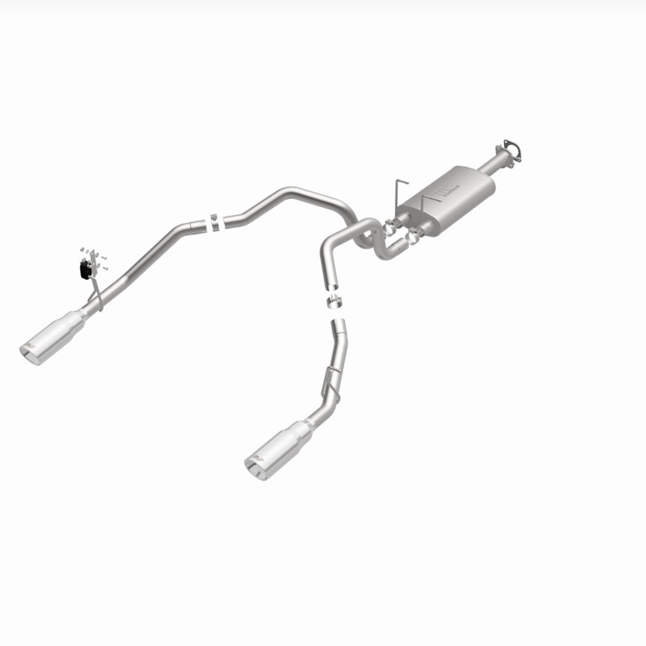 MagnaFlow 2019 Ram 1500 Street Series Cat-Back Exhaust Dual Rear Exit w/Polished Tips - 19498